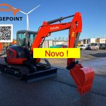 Kubota KX163-5 midi bager 2015 bočni prikaz