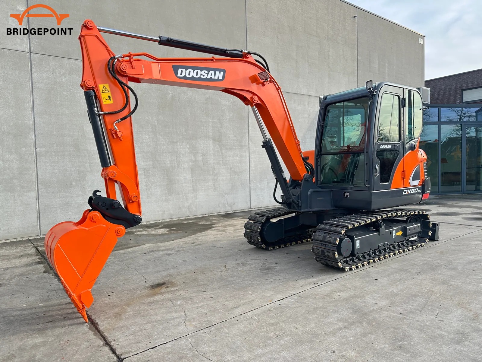 Doosan DX60-9 midi bager (2018)