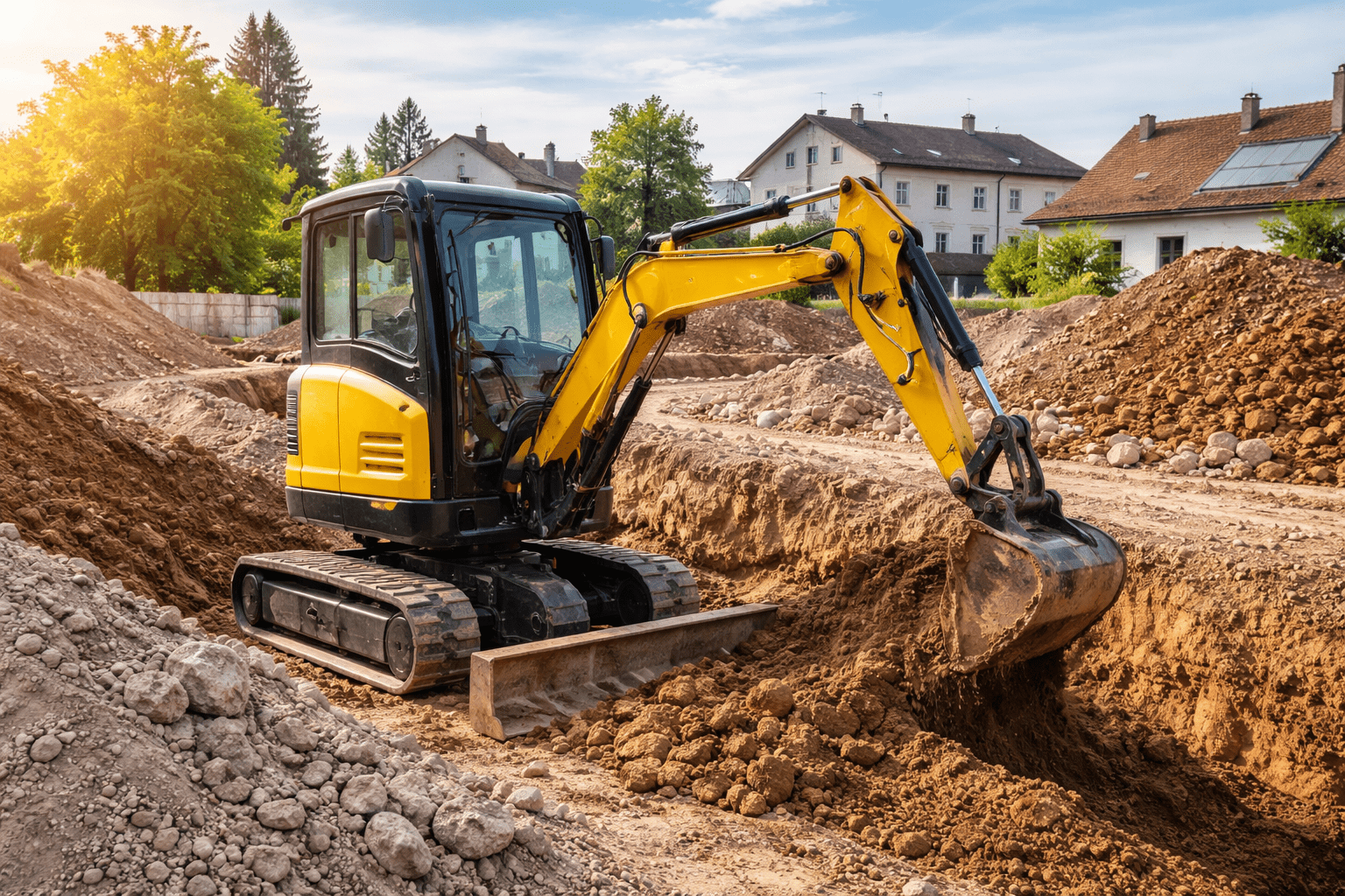 Mini bager najam Zagreb – prednosti i cijena