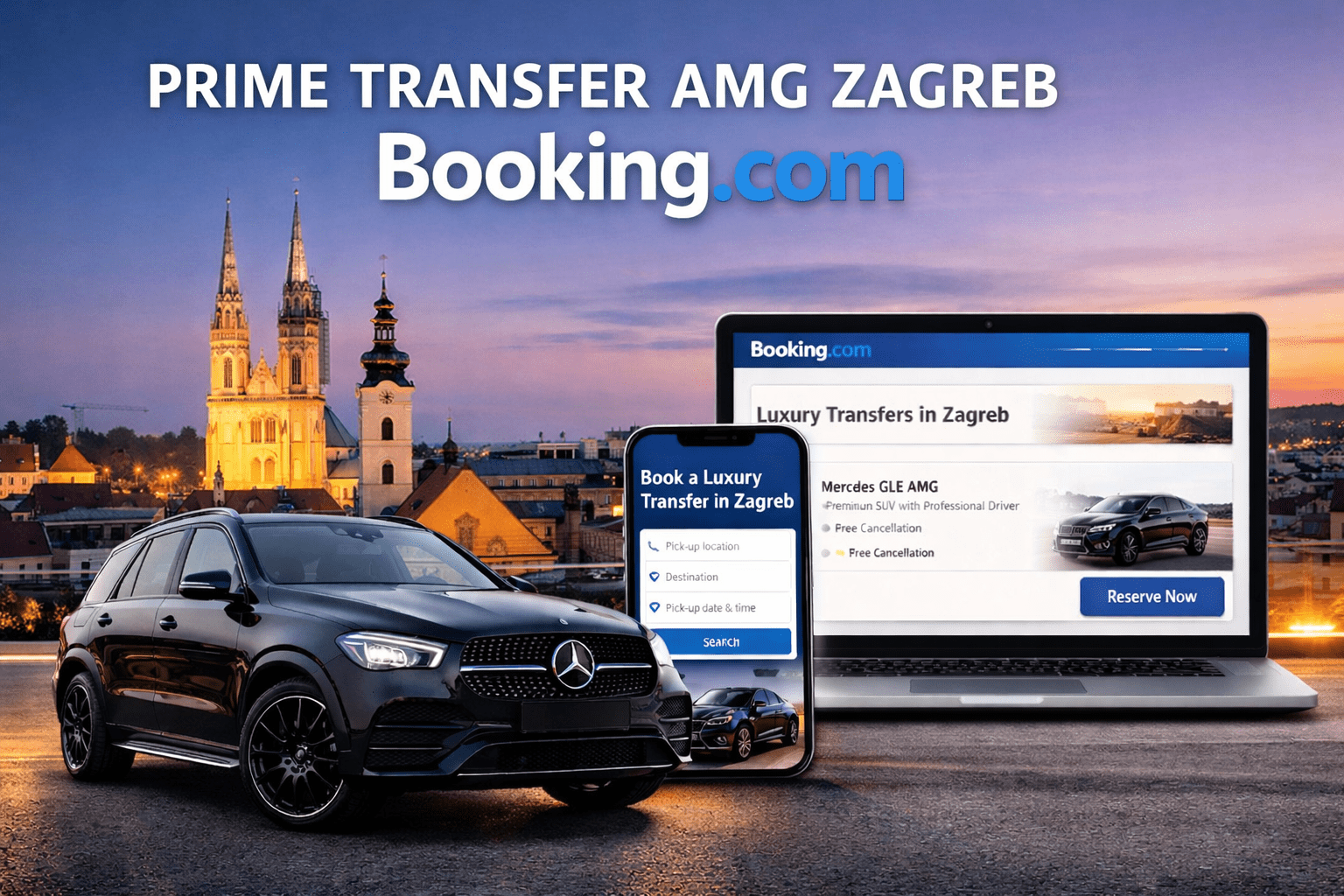 luksuzni prijevoz Zagreb Mercedes AMG