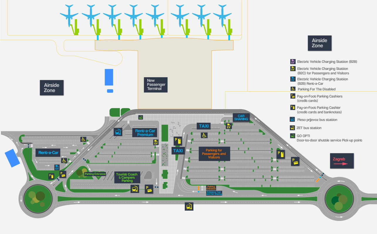 zagreb airport to city centre